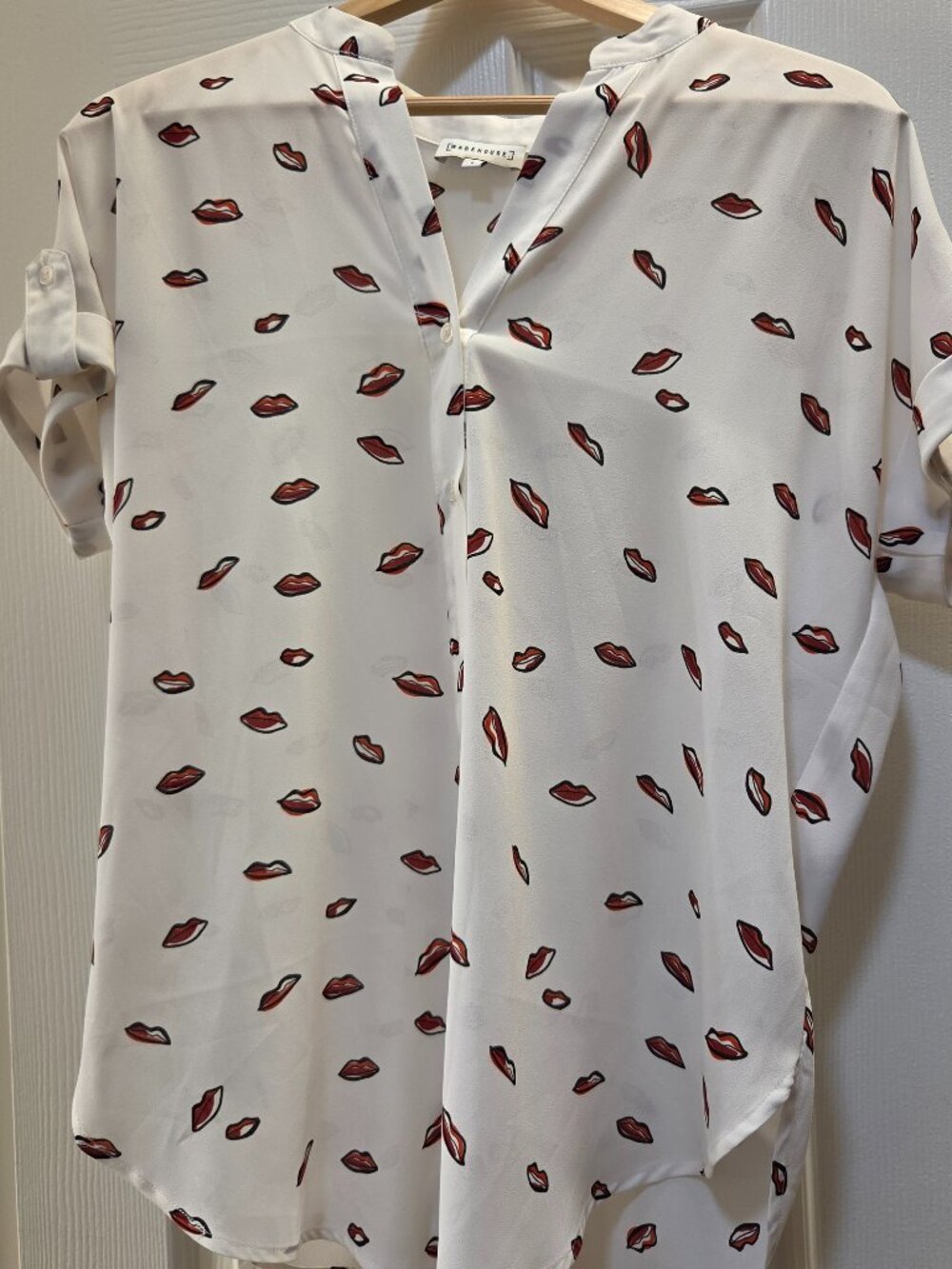 Work Blouse lipstick pattern from Warehouse Medium Size